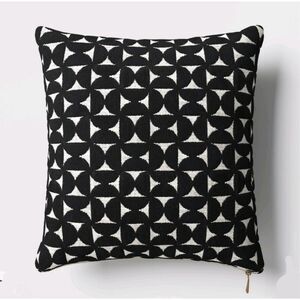 Threshold Velvet Jacquard Geo Square Pillow